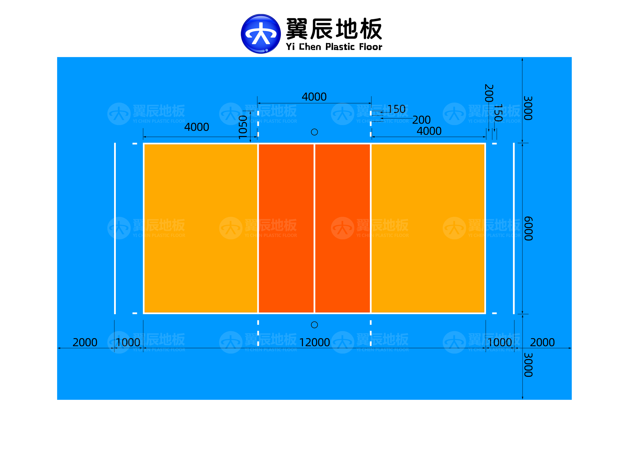 氣排球場尺寸