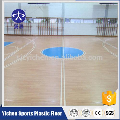 籃球場PVC塑膠地板，籃球館PVC運動地板場地